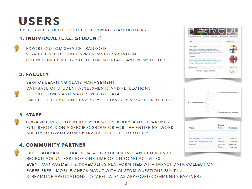 Givepulse user informational sheet